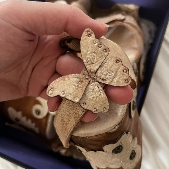 Anna Sui x Bed Stu Daliana Butterfly Platforms Size 10 - Picture 3 of 4